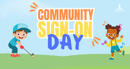 2025 Community sign on day event pic