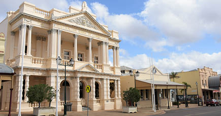 World Theatre, Council, Charters Towers, Mayor Frank Beveridge, ratepayers, cinema, sessions, community